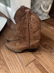 Children’s Leather Cowboy Boots
