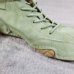 LDeck Italian Handmade Suede Leather High Top Chukka Boot Unisex Kids (34) 3-3.5