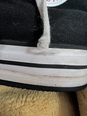 Converse Chuck Taylor All Star Move Platform High Top Black White Kids 5 272855F
