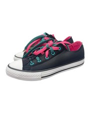 Converse Junior CTAS Loopholes OX 654232F Black/Vivid Size 2