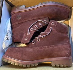 Timberland 6 inch Premium Boot Limited Edition Dark Red Junior Size 6M