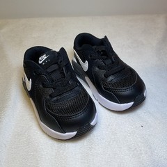 TD Nike Air Max Excee Black White Dark Grey CD6893-001 NEW Kids Toddler Size 4c
