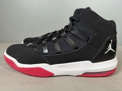 Jordan Max Aura (GS) Black White-Rush Pink AQ9249-006 Youth Size 9.5Y