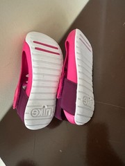 Nike Sunray Protect 3 Slingback Sandal Kids 2Y Pink Swoosh Logo DH9462-602 N247