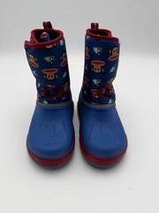 H&M Paul Frank Unisex Waterproof Blue Boot Youth US 12 EUR 30