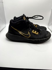 Nike Kyrie Flytrap 4 GS CT5537-005 Kids 6.5 Sneaker Black Gold Basketball Shoes