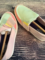 NIB SPERRY Top Sider Salty Washable/Multi Pastel Girl Size 12M