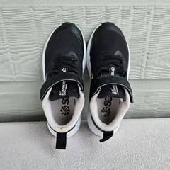 Nike Star Runner 3 Hook & Loop Sneaker SZ 11C Black Pink Athletic DA2777-002