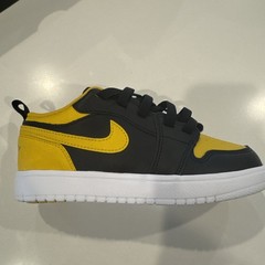 Air Jordan 1 Low Alt Ps Black Yellow Ochre DR9748-072