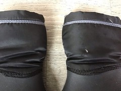 Bogs Classic Snow Shell Boots Black Kids Size 1 Waterproof Pull On 72868-001