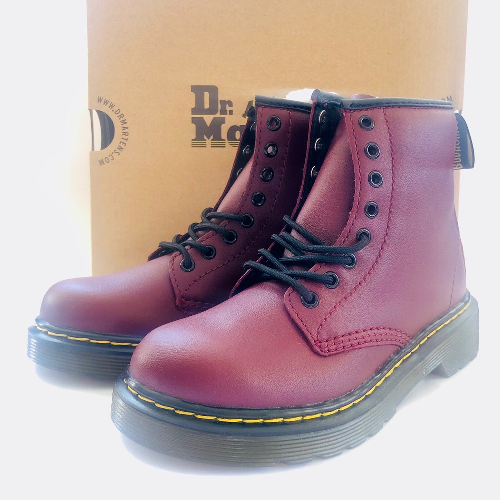 Dr. Martens 1460 Delaney 8 Eye Side Zip Boot Size 11