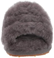 UGG Kids‘ Fluff Yeah Slide Slipper Toddler (1-4 Years) 9 Toddler Charcoal EU 26