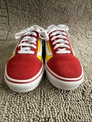 Size 3 (PS) – VANS Old Skool ComfyCush Low Flame Checkerboard