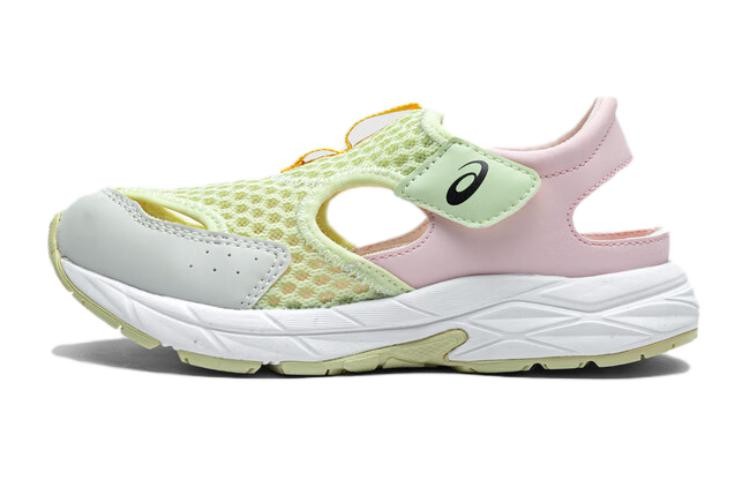 ASICS RUNNING KIDS CONTEND Childrens Sandals Green Pink Kids 1014A306-301