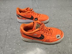Nike Air Force 1 Low Just Do It. Size 6Y. Worn But Good Condition, See Photos.