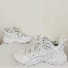 Jordan Why Not Zero.3 white and silver GS Size 7Y womens 9 sneakers