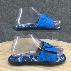 Under Armour Sandals Youth 4Y Slide Blue Adjustable Strap Hook And Loop Casual