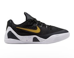 Nike Kobe IX Low EM (GS) – Black/University Gold-White – Size 5Y (Women’s 6.5)