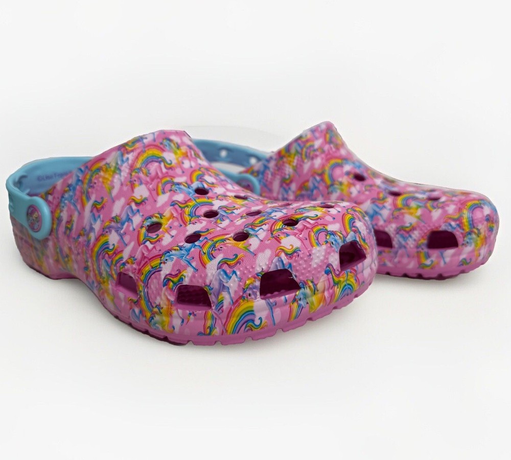 Crocs Lisa Frank Unicorn Rainbow Big Kids Clog – Junior 6