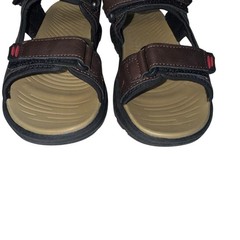 Thereabouts Children’s Brown adjustable Sandals Memory Foam Kids Size/ 13 M