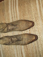 Corral A1028 Brown Leather Snip Toe Cross Wings Cowboy Boots Youth size 3 T