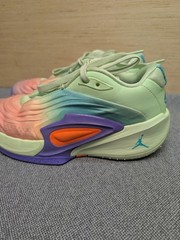 Nike Jordan Luka 1 “Easter” Basketball Shoes Youth Size 4.5Y Mint Orange Purple
