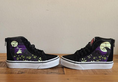 BRAND NEW! VANS Disney Nightmare Before Christmas SK8-Hi Shoes Kids Sz 11