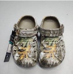 Rugged Shark Comfort Eva Clogs Size 9 Camouflage Waterproof Slip On