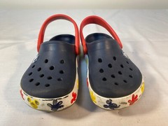 CROCS Disney Mickey Mouse Light Up Clogs Child Youth Blue Slip On – US 9