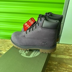 Timberland 6in Premium Boot Purple Boots Classic 13.5 Youth Primaloft New In Box