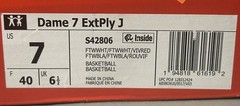 Adidas Dame 7 ExtPly J LEGO Bye Bye Sneakers S42806 Youth Size 7