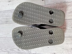 Havaianas Flip Flops Mario Brothers Toddler US 9C EUR 25/26 Grey 23-24 Shoes