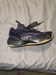 Jordan Luka 2 Space Hunter GS DZ3498-001 Basketball Sneakers Black/Purple US 7Y