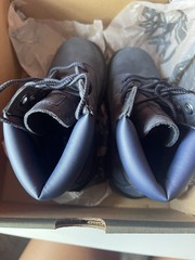 Timberland Classic 6 In Waterproof Boot Navy Nubuck (Toddlers Size 10)