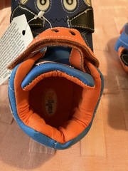 Zooligans Sparky the Puppy Blue Orange Shoes Dog Fan Sz 1 Youth NWT