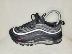 Nike Air Max 97 GS ‚Black Sport Red‘ Siz 4.5Y Womens Sz 6 (921522-028)