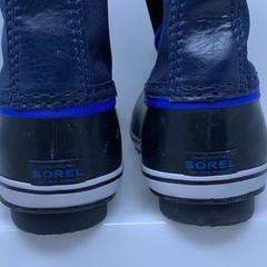 Sorel Toddler 13 Blue Yoot Pac Nylon Waterproof Faux Fur Snow Boots NWT