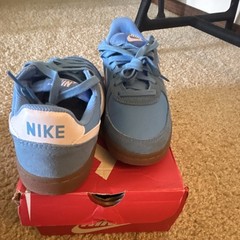 Nike Field General GS Blue/White Sneaker Youth 6.5Y Mesh Comfort New with Box