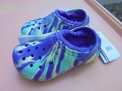 New Crocs Classic Lined Marble Clog Child’s 10