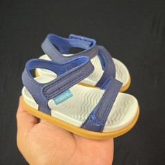Native Charly Water Summer Strappy Sandals In Regatta Navy/Blue Kids Sz 4C