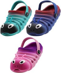 NORTY Toddler Boys & Girls Kid’s Tie Dye Bug Clog Sandal & Walking Slipper Shoe