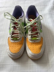 Nike Air Force 1 LV8 GS Size 7 Medium Fruit Colors Sneakers FD1035-100 Youth