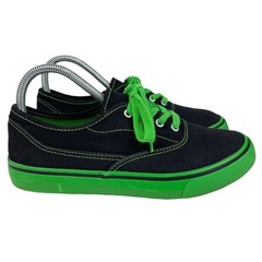 MARVEL AVENGERS ASSEMBLE HULK LACE UP GREEN BLACK WALKING SNEAKERS YOUTHS SIZE 5