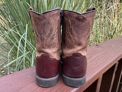 Smoky Mountain Boots Brown Style 3662T Boys Size 8 R Autry Cowboy Fall