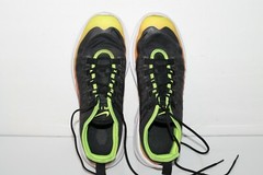 NIke Air Max Axis Premium GS Running Shoes, #AV7590-001, Blk/Org/Yell, Youth 6Y