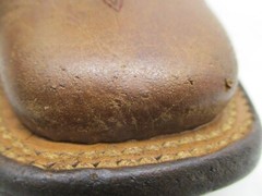 ANDERSON BEAN BOOTS Brown Square Toe Boots Youth Kids size 10 Style 7011