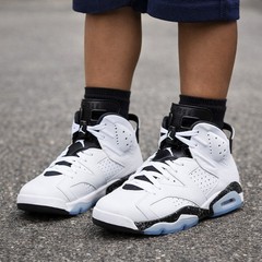 Jordan 6 Retro Reverse Oreo (GS), Size: 4Y, 384665-112