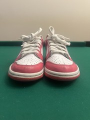 Nike Dunk Low Laser Fuchsia GS Size 4Y Pink Sneakers Shoes Barbie FB9109-102
