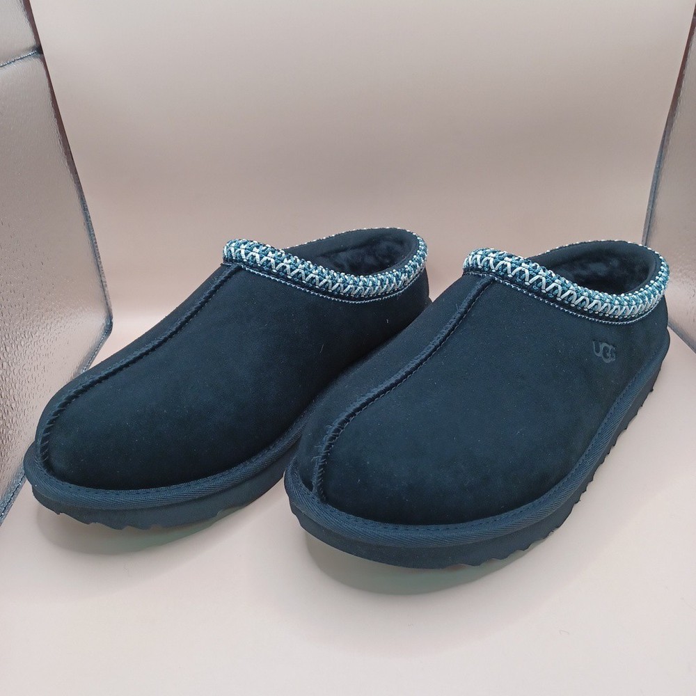 UGG K Tasman II Slipper-Black Kids Size 6 US