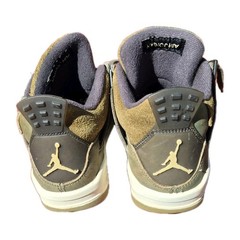 Air Jordan 4 Retro SE Craft Olive Brown Suede GS 4Y FB9928-200